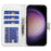 For Samsung Galaxy S24+ Case Pattern Printing PU Leather Wallet Phone Cover - Two Wolves - 2