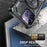 For iPhone 15 Pro Max Magnetic Case Kickstand PC+TPU Phone Cover - Black - 3