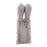 For Samsung Galaxy S24 Ultra Case Warm Fluffy 3D Bunny Ears Phone Cover - Light Grey - 2