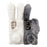 For Samsung Galaxy S24 Ultra Case Warm Fluffy 3D Bunny Ears Phone Cover - Light Grey - 5
