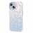 For iPhone 14 TPU+PC Phone Case Laser Diamond Texture Anti-drop Cover - Purple - 1