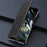 For OnePlus Open Folding Case Nappa Texture Stand Leather + PC Phone Cover - Black - 6