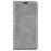 For Samsung Galaxy S24+ Case Skin-touch Leather Wallet Phone Cover - Grey - 5