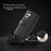 For Samsung Galaxy S24 Case Genuine Split Leather Phone Cover with Wallet Stand - Black - 4
