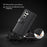 For Samsung Galaxy S24+ Case Genuine Split Leather Phone Cover with Wallet Stand - Black - 4