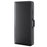 For Samsung Galaxy S24+ Case Genuine Split Leather Phone Cover with Wallet Stand - Black - 6