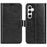 For Samsung Galaxy S24 Case Flip PU Leather Wallet Phone Cover - Black - 1