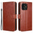 For Umidigi G5 / G5A Case Crazy Horse Texture Stand Flip Phone Cover - Brown - 1