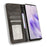 For Infinix Zero 30 5G Case Retro PU Leather Stand Wallet Cover - Black - 2