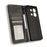 For Infinix Zero 30 5G Case Retro PU Leather Stand Wallet Cover - Black - 5