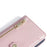 For Nokia G42 Case Zipper Wallet Leather Shockproof Phone Cover with Long and Short Strap - Pink - 7