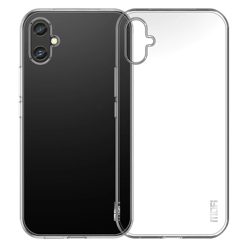 MOFI Clear Phone Cover Case for Samsung Galaxy A05 4G Anti-Scratch TPU Phone Shell - 1