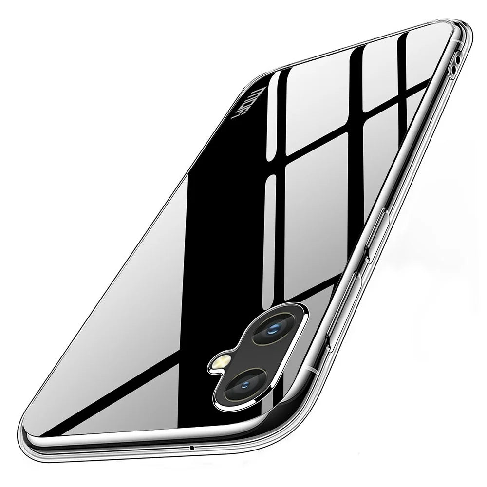 MOFI Clear Phone Cover Case for Samsung Galaxy A05 4G Anti-Scratch TPU Phone Shell - 3