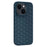 For iPhone 13 6.1 inch Case Flexible TPU 3D Textured Surface Mobile Phone Cover - Blue - 1