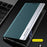 For Samsung Galaxy S24+ Case Electroplating Leather Phone Cover with Stand - Green - 4