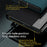 For Samsung Galaxy S24+ Case Electroplating Leather Phone Cover with Stand - Green - 5