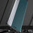 For Samsung Galaxy S24+ Case Electroplating Leather Phone Cover with Stand - Green - 6