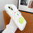 For iPhone 15 Case Sausage-shaped Lip Cartoon Design Plush+TPU Phone Cover - White - 5