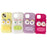 For iPhone 15 Case Sausage-shaped Lip Cartoon Design Plush+TPU Phone Cover - White - 7