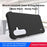 IMAK For Samsung Galaxy S23 FE Case Airbag Corner Anti-drop TPU Cover - Black - 2