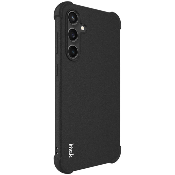 IMAK For Samsung Galaxy S23 FE Case Airbag Corner Anti-drop TPU Cover - Black - 4