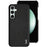 IMAK Ruiyi Series for Samsung Galaxy S23 FE Case Cloth Texture Leather Coated PC Cover - Black - 1