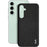 IMAK Ruiyi Series for Samsung Galaxy S23 FE Case Cloth Texture Leather Coated PC Cover - Black - 3
