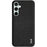 IMAK Ruiyi Series for Samsung Galaxy S23 FE Case Cloth Texture Leather Coated PC Cover - Black - 5