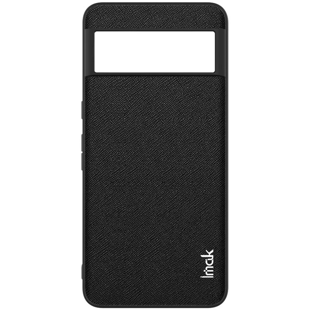 IMAK LX-5 Series for Google Pixel 8 Pro Case Leather+ PC + TPU Phone Cover - Cross Texture - 7