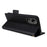 For ZTE Blade A33S Case Magnetic Clasp Leather Phone Cover with Strap - Black - 4
