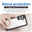 For Samsung Galaxy S25+ / S24+ Case TPU + Acrylic Anti-Scratch Phone Back Protector - Black - 4
