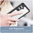 For Samsung Galaxy S25+ / S24+ Case TPU + Acrylic Anti-Scratch Phone Back Protector - Black - 5