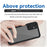 For Samsung Galaxy A15 5G Case Anti-drop TPU + Acrylic Cell Phone Cover - Black - 4