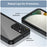 For Samsung Galaxy A15 5G Case Anti-drop TPU + Acrylic Cell Phone Cover - Black - 6