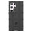 For Samsung Galaxy S24 Ultra TPU Phone Cover Shockproof Phone Case with Square Grid Texture - Black - 2