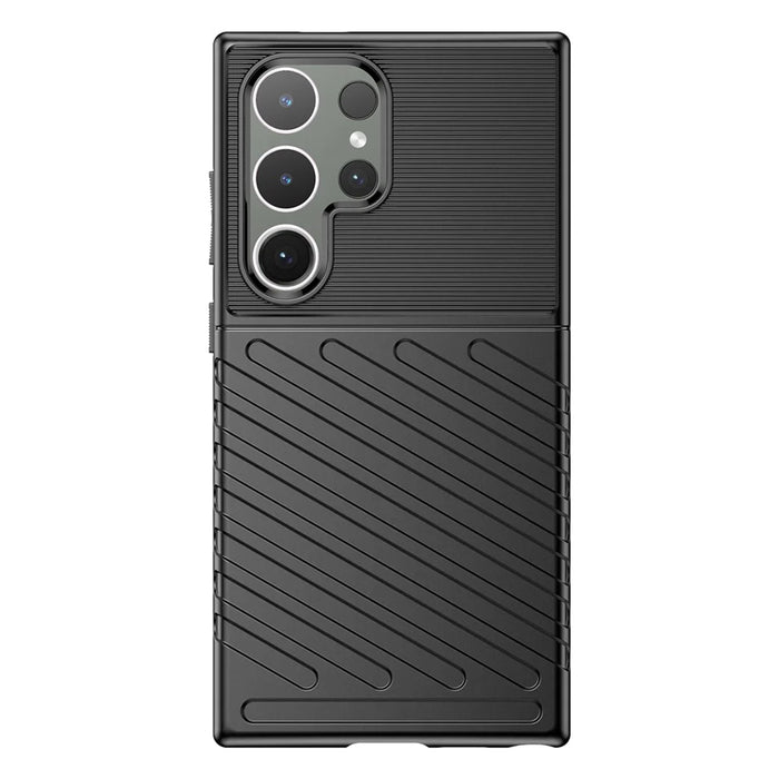 Thunder Series For Samsung Galaxy S24 Ultra Case Anti-Scratch Phone Shell TPU Cell Phone Cover - Black - 2