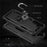 For Samsung Galaxy A05s 4G Case Ring Kickstand Anti-fall TPU+PC Phone Cover - Black - 7