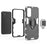 For Samsung Galaxy A15 4G Kickstand Case Ring Holder Cell Phone Cover - Black - 4