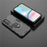 For Samsung Galaxy A15 4G Kickstand Case Ring Holder Cell Phone Cover - Black - 6