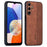 AZNS For Samsung Galaxy A15 4G Case Imprinted Pattern PU Leather+TPU Cell Phone Cover - Brown - 1