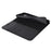For Samsung Galaxy S23 FE Case Crazy Horse Texture Genuine Split Leather Phone Cover with Stand and Wallet - Black - 5