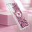 For Samsung Galaxy S24 TPU Case with Kickstand Quicksand Shockproof Cover - Rose Gold / Hearts - 6