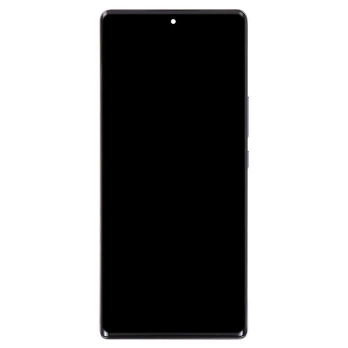 For Honor 70 5G FNE-AN00 FNE-NX9 OEM Grade S OLED Screen and Digitizer Assembly + Frame Repair Part (without Logo) - Black - 2