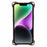 HRX Series for iPhone 14 Plus Case Reinforced Corner Card Slot TPU Cover (Precise Cutout) - Brown - 2