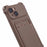 HRX Series for iPhone 14 Plus Case Reinforced Corner Card Slot TPU Cover (Precise Cutout) - Brown - 6