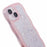 JTW Series for iPhone 14 Case Wavy Frame Glitter Stars Epoxy Phone Cover - Pink - 6