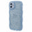 JTW Series for iPhone 11 TPU Case Glitter Stars Wavy Edge Protective Phone Cover - Blue - 1