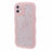 JTW Series for iPhone 12 Case Wavy Edge Star Sequins Epoxy Phone Cover - Pink - 1