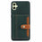 For Samsung Galaxy A05 4G Case Kickstand Phone Cover with Card Holder - Green - 1