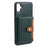 For Samsung Galaxy A05 4G Case Kickstand Phone Cover with Card Holder - Green - 4